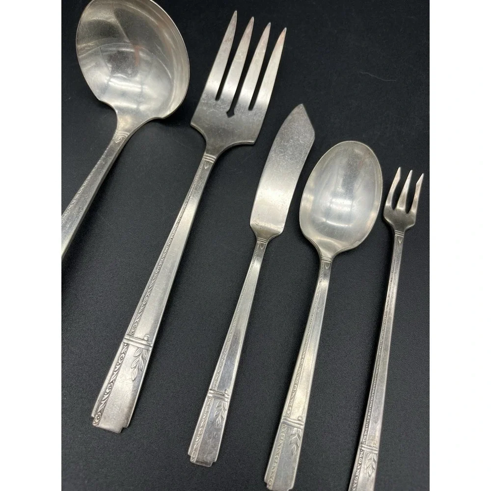 Grenoble Oneida Silver Plated 5 Peace Serving Set